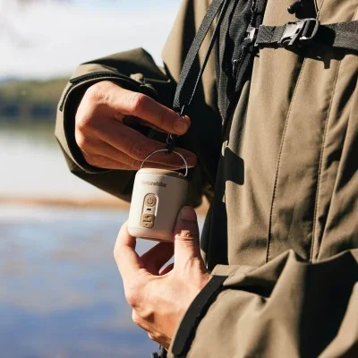 Naturehike Wind Mini Outdoor Multifunctional Inflatable Pump - Oat grey